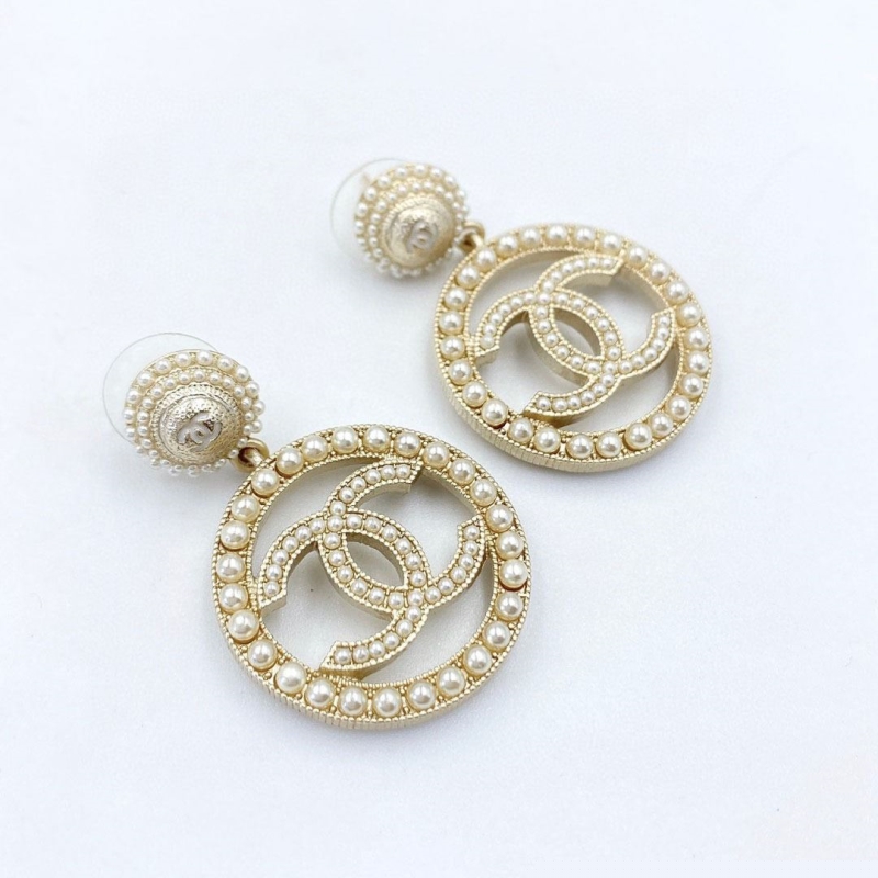 Ch*el earrings